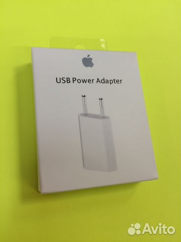 Зарядное устройство/ вилка iPhone Оригинал Коробка