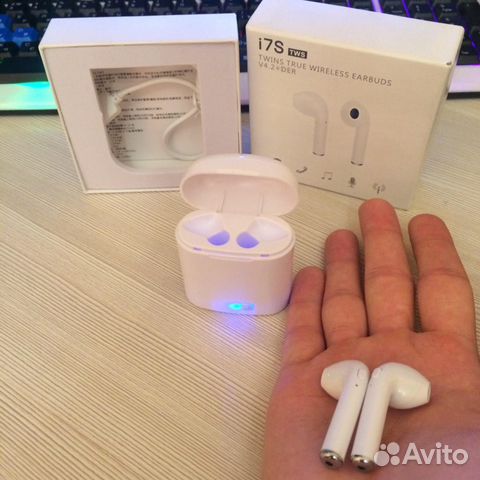 Беспроводные наушники Air pods HBQ I7 TWS