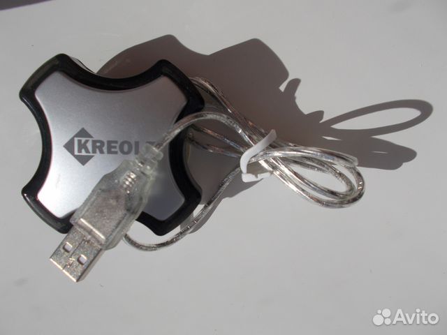 Высокоскоростной USB-хаб Kreolz 199 2 Адаптер