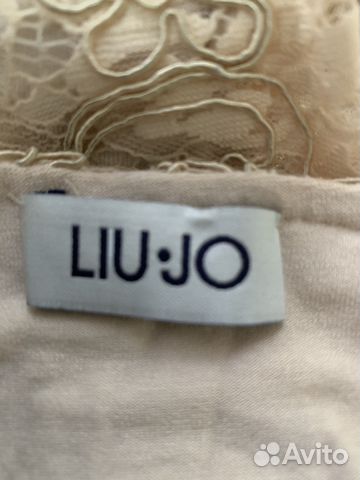 Платье Liu Jo бежевое кружево