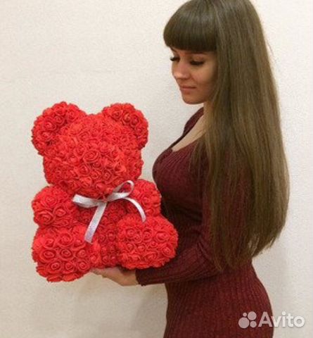 Мишка из фоамирана