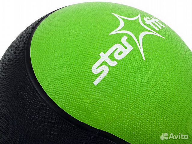 Медбол Starfit PRO GB-702, 4 кг, зеленый