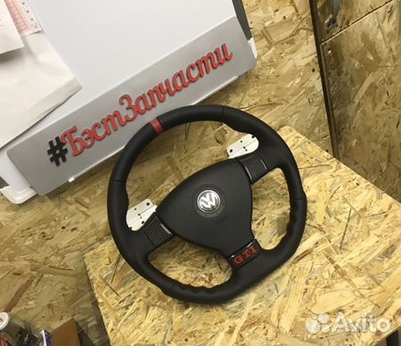 Руль GTI с подушкой srs airbag VW Golf 5, Jetta Руль GTI с подушкой srs airbag VW Golf 5, Jetta