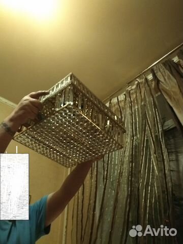 Люстра потолочная,квадратная Люстра потолочная,квадратная