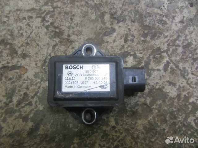 Датчик ускорения bosch 0265005245 Audi A4 B6 VW Датчик ускорения bosch 0265005245 Audi A4 B6 VW