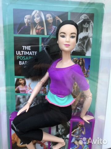 Барби Йога Barbie Made to Move Mattel