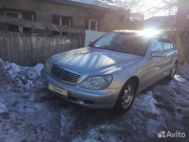 Mercedes-Benz S-класс 3.2 AT, 2000, 255 000 км