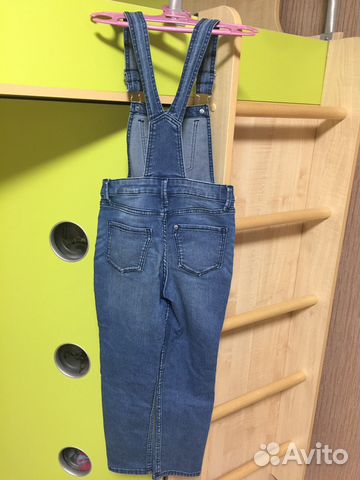 Комбинезон для девочки, джинсовый, фирмы h&m