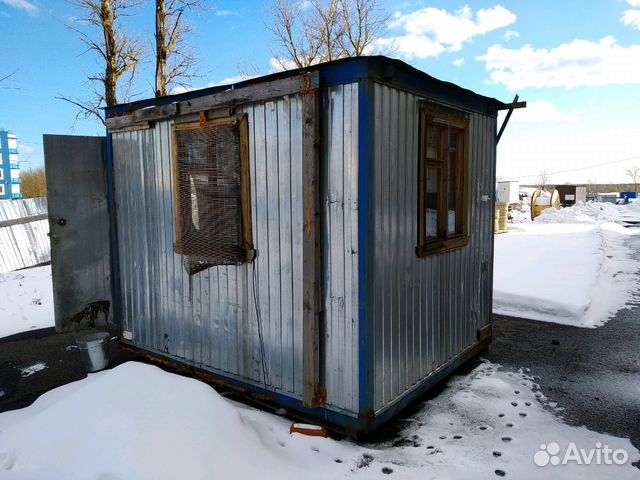 Вагончик бу 3*2,4м пост охраны бытовка бк-7 Вагончик бу 3*2,4м пост охраны бытовка бк-7