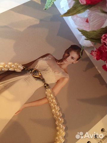 Шикарный вечерний комплект в цвете айвори