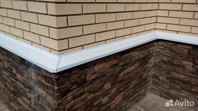 Отливы на цоколь