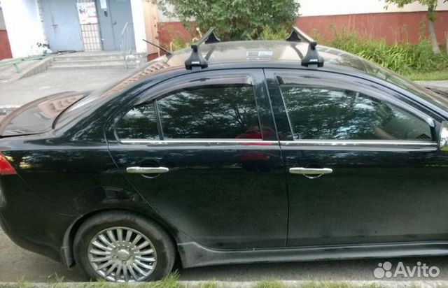 Багажник на крышу для Mitsubishi Lancer 10 Багажник на крышу для Mitsubishi Lancer 10