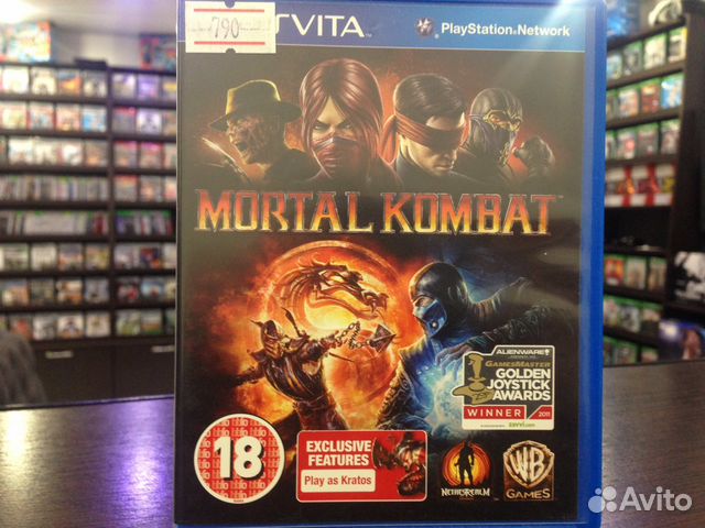 Б.У. игры PS vita Mortal Kombat (Vita)