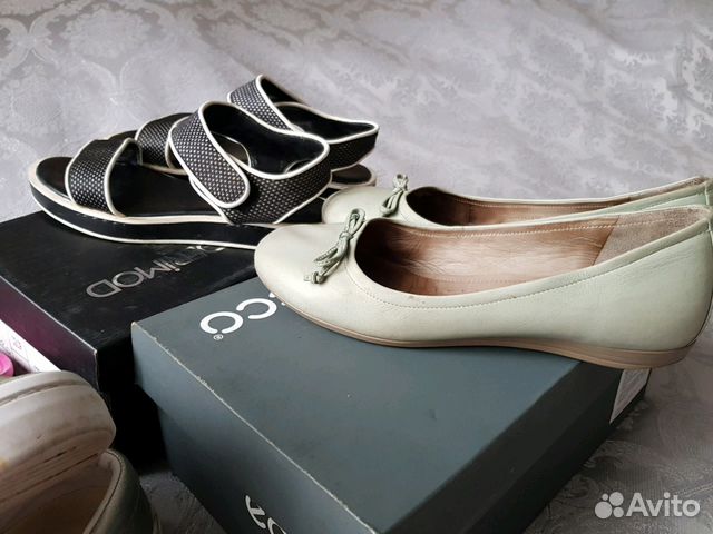 Обувь Ecco 37 р Adidas 36 р Crocs W5 Derimod