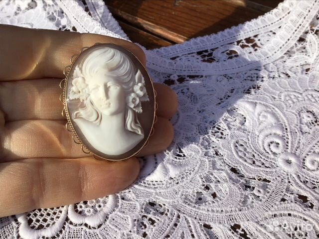 Брошь кулон антиквариат англия золото Брошь кулон антиквариат англия золото