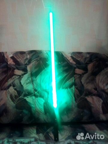 Световой меч зелёный боевой 5Вт из к/ф Star Wars