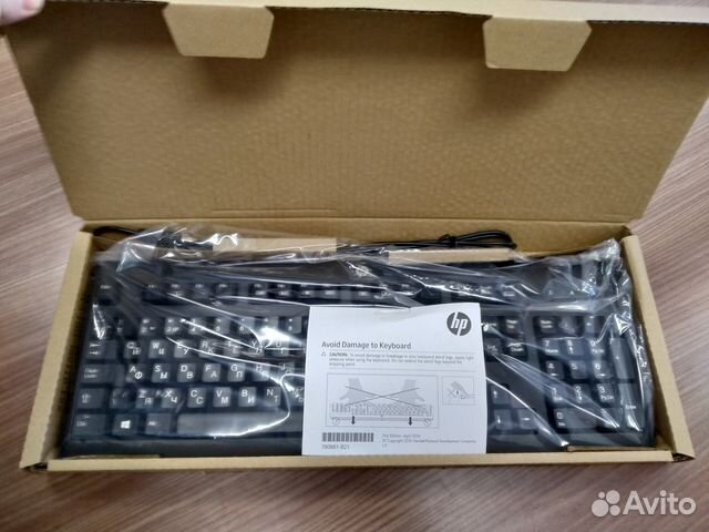 Новая USB Клавиатура HP KU-1156 чёрная