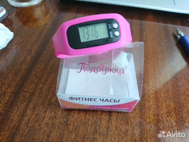 Фитнес-часы Подружка с функцией шагомера Фитнес-часы Подружка с функцией шагомера