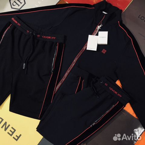 Givenchy мужской спортивный костюм тройка
