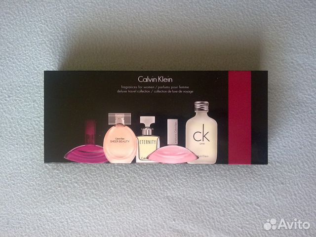 Парфюмерный набор Calvin Klein для женщин Парфюмерный набор Calvin Klein для женщин