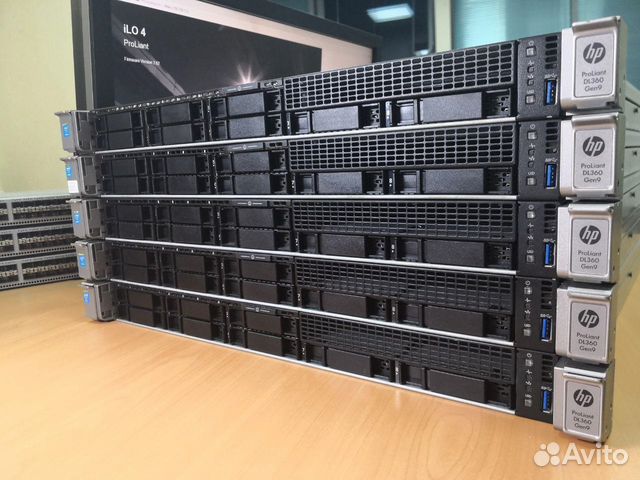 Сервер HP ProLiant DL360 Gen9 (G9)
