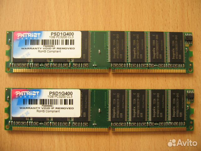 Patriot 1GB DDR400 PC-3200