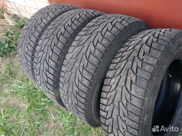 Hankook r16. Hankook шипованные фото бу. Купить резину зимнюю шип Ханкук 205 75 15 бу Орел и область.