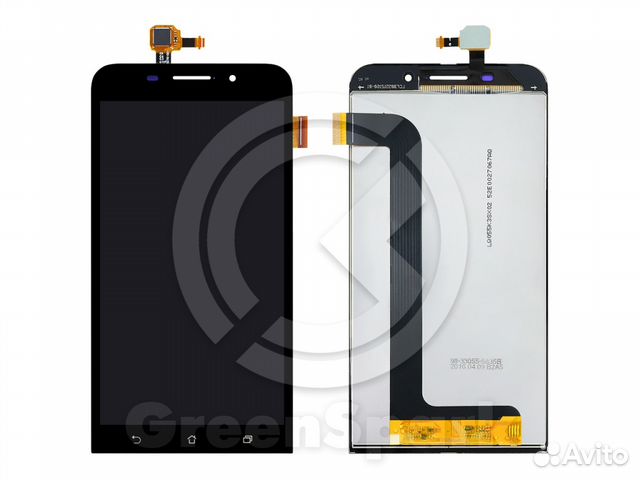Дисплей для Asus Zenfone Max ZC550KL +тач черный