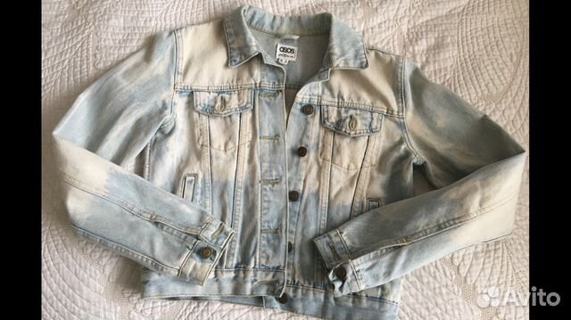 Джинсовый пиджак ASOS в идеальном состоянии Джинсовый пиджак ASOS в идеальном состоянии