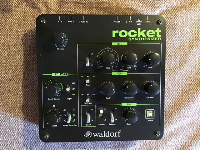 Waldorf Rocket, аналоговый синтезатор