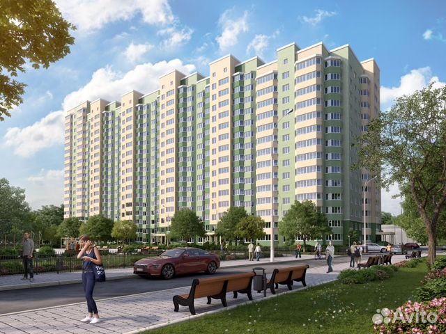 2-к квартира, 64 м², 4/19 эт.