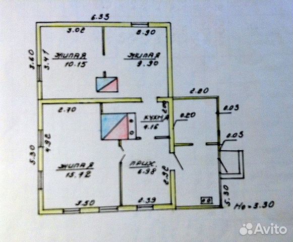 Дом 47 м² на участке 19 сот.