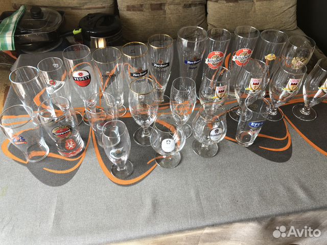 Набор пивных бокалов и кружек Набор пивных бокалов и кружек