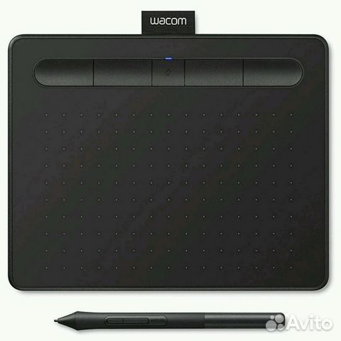Планшет графический Wacom Intuos S Black CTL-4100W