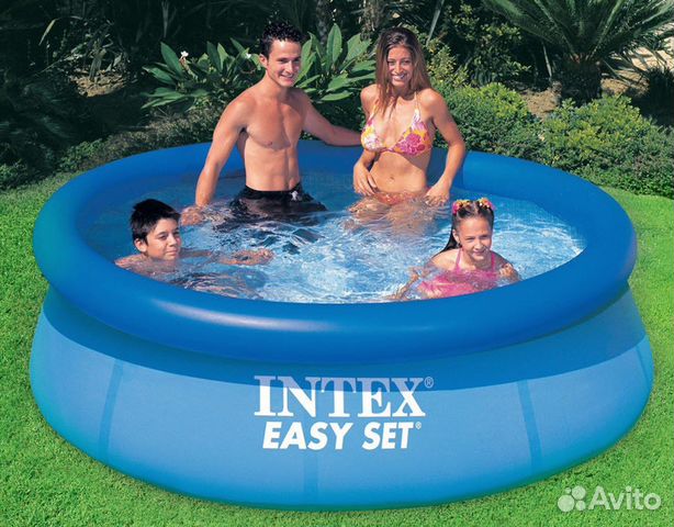 Бассейн intex 305*76см новый