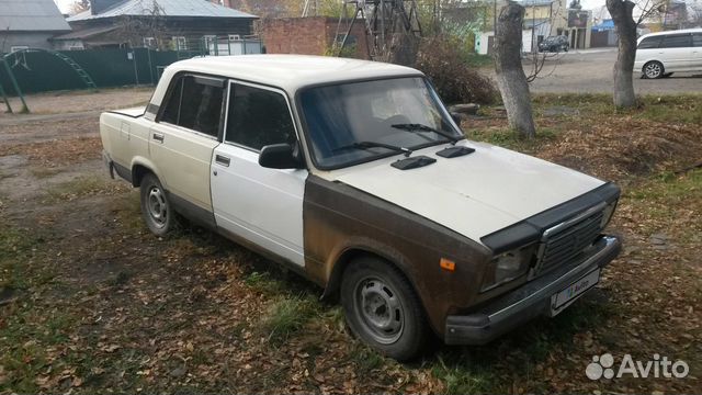 ВАЗ 2107 1.5 МТ, 1991, 62 500 км