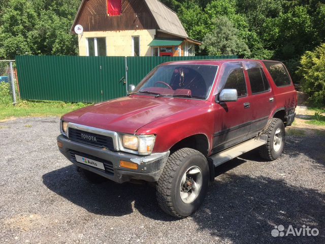 Toyota Hilux Surf 2.0 AT, 1989, 307 000 км