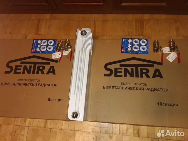 Биметаллический радиатор sentra