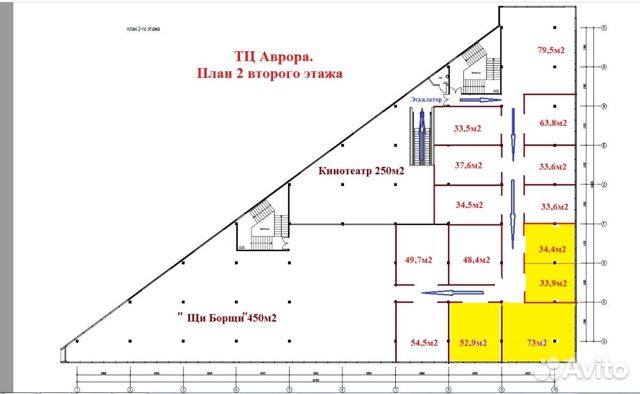 В Новых ТЦ-Торгово-Офисные Коммерческие Помещения