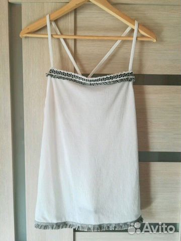 Топ майка на брительках Некст новый Топ майка на брительках Некст новый