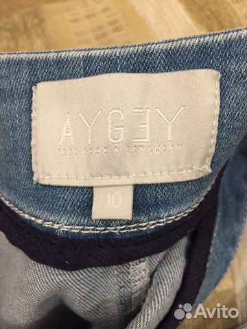 Джинсовый жилет aygey для девочки 10-11 лет