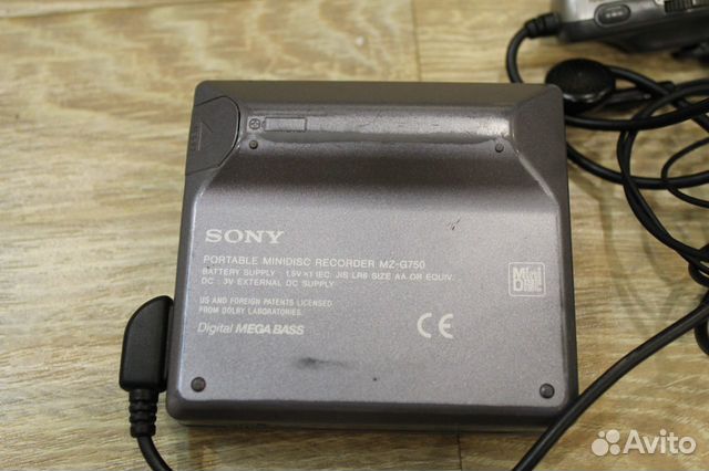MD-плейер Sony MZ-G750