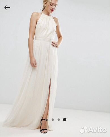 Платье в пол новое