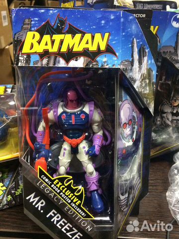 Фигурки Batman Knight, Mr. Freeze, Lex Luthor и др Фигурки Batman Knight, Mr. Freeze, Lex Luthor и др