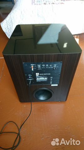 jbl sub 260p