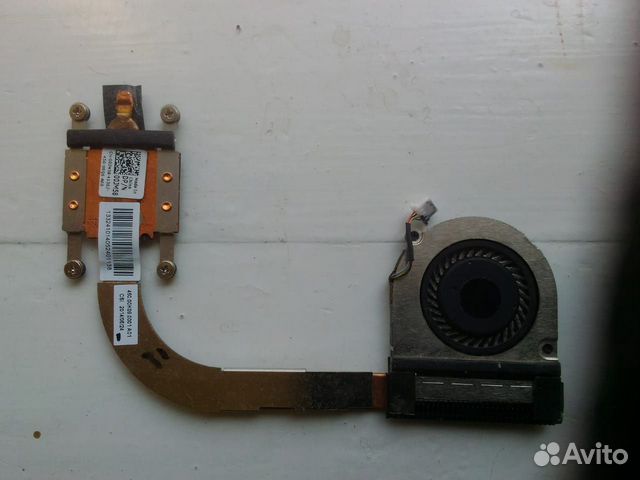 Кулер c радиатором Ноутбука Dell Inspiron 11