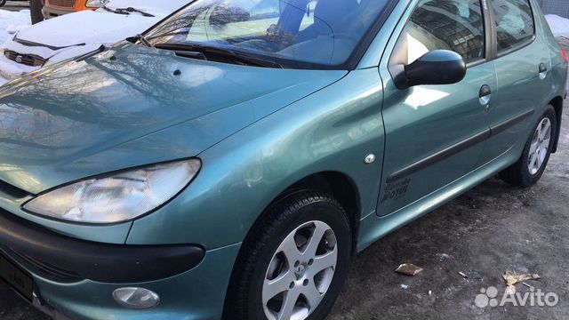 Peugeot 206 1.4 AT, 2001, 142 000 км