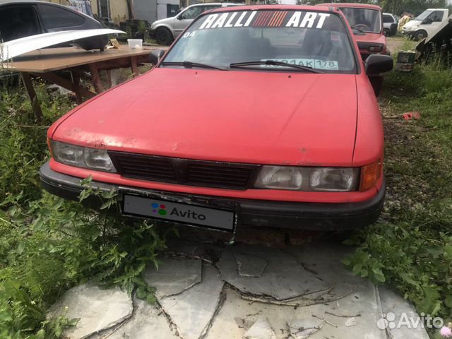 Mitsubishi Galant 1.8 МТ, 1989, 180 000 км