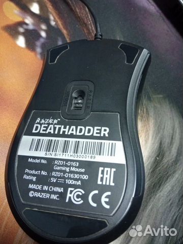 Игровая мышь razer deathadder Игровая мышь razer deathadder