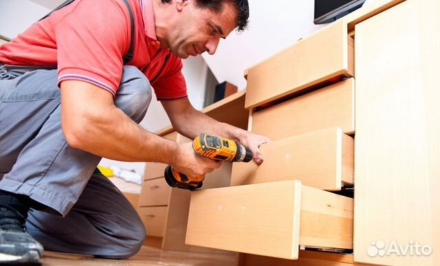Сборка и разборка мебели, кухни, шкаф, комод,диван